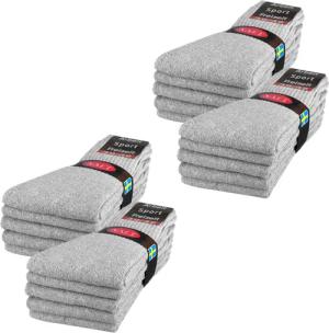 sockenkauf24 Tennissocken 10, 20, 30 Paar