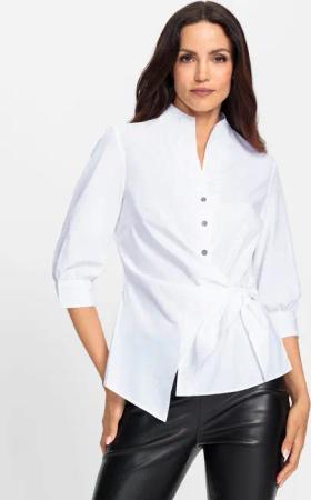 heine Klassische Bluse Wickelbluse