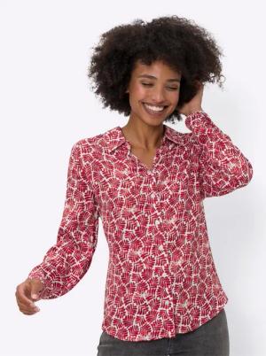 heine Klassische Bluse Druckbluse