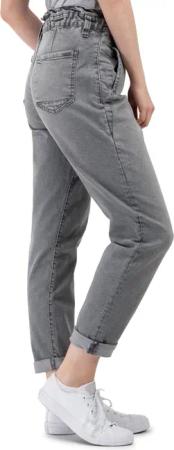 SUBLEVEL Paperbag-Hose Damen Jeans Mid Waist