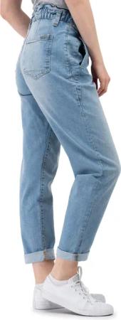 SUBLEVEL Paperbag-Hose Damen Jeans Mid Waist