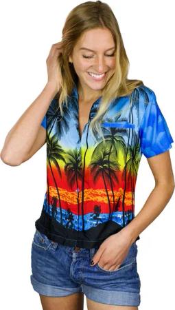 King Kameha Hawaiihemd Beach Funky Hawaiibluse