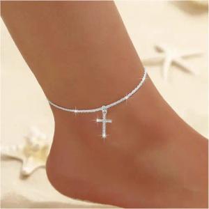 KARMA Fußkette mit Anhänger Fußkettchen Damen