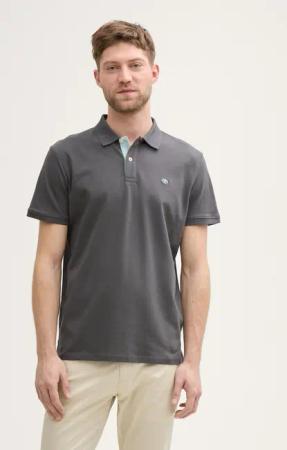 TOM TAILOR Poloshirt Piqué Poloshirt aus