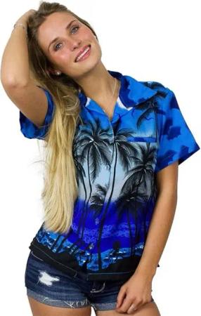 King Kameha Hawaiihemd Beach Funky Hawaiibluse