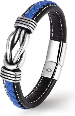 UNIQAL.de Lederarmband Unendlichkeit Leder Armband "INFINITY"