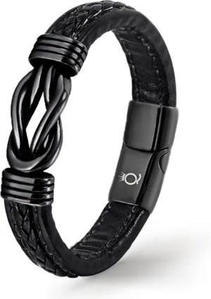 UNIQAL.de Lederarmband Unendlichkeit Leder Armband "INFINITY"