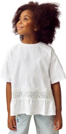 Next T-Shirt T-Shirt mit Spitze und
