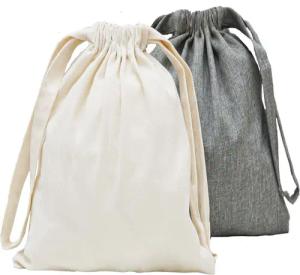 DuneDesign Einkaufsshopper 2 Leinen Look Packbeutel
