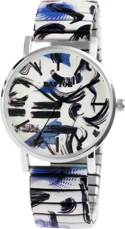 Raptor Quarzuhr Colorful Edition mit Edelstahlzugarmband,