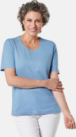GOLDNER T-Shirt Basic T-Shirt aus reiner