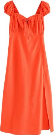 Next Midikleid Midikleid mit Puffärmeln aus
