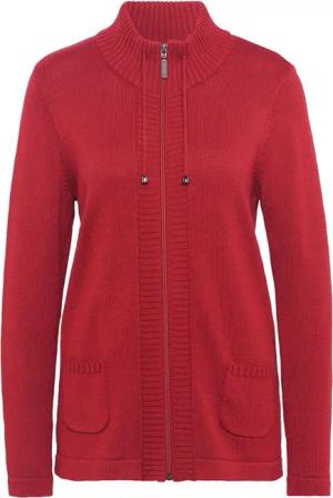 GOLDNER Strickjacke Kurzgröße: Sportliche Strickjacke