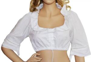 German Wear Dirndlbluse GW1501 Dirndl-bluse Trachtenbluse