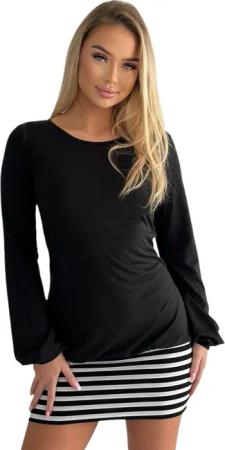 Mississhop Shirtkleid Damen Minikleid Kleid Tunika
