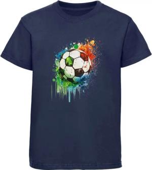 MyDesign24 T-Shirt Kinder Fussball Print Shirt