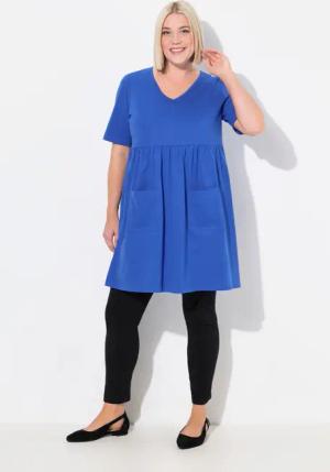 Ulla Popken Longshirt Longshirt Empirenaht A-Linie