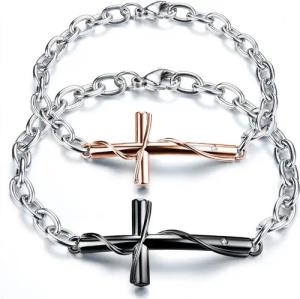 Kim Johanson Schmuckset Kreuz, mit Zirkonia,