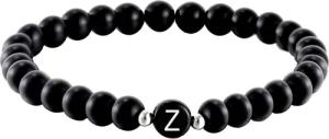 Kim Johanson Armband Initial, aus schwarzem