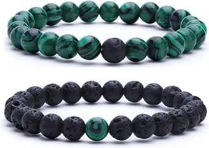 The Beauty House Armband Lavastein Naturstein