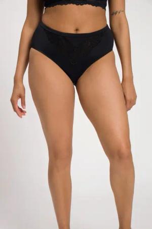 Ulla Popken Slip Midislip Spitze Mikrofaser
