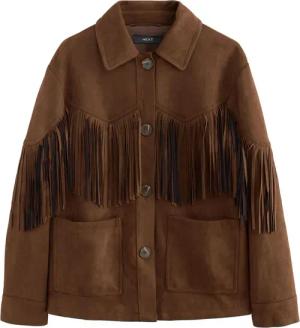 Next Lederimitatjacke Jacke aus Kunstvelourleder mit