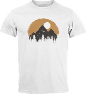 Neverless Print-Shirt Herren T-Shirt Outdoor Print