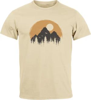 Neverless Print-Shirt Herren T-Shirt Outdoor Print