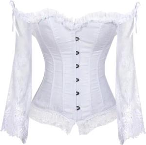 Refttenw Corsage Korsett-Oberteile für Damen mit