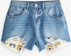 Next Jeansshorts Jeansshorts Häkel-Tasche (1-tlg)