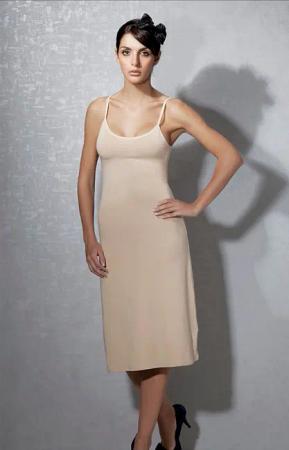 DOREANSE Unterkleid 11129 Maxi Nachtkleid mit