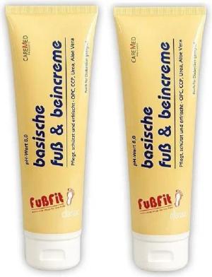 CareMed Fußcreme Basisches Fußcreme FußFit