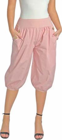 Mississhop Caprihose Damen Capri Hose Haremhose