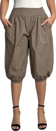Mississhop Caprihose Damen Capri Hose Haremhose