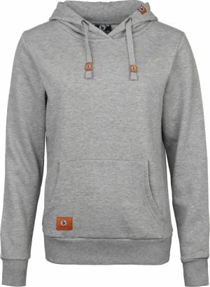 Schietwetter Kapuzenpullover Damen Hoodie "Maike" unifarben,