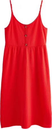 Next Trägerkleid Sommerkleid aus Baumwolle mit