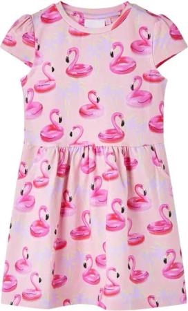 vidaXL Sommerkleid Kinderkleid Hellrosa 92