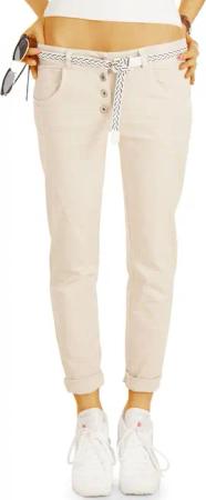 be styled Chinohose Stoffhosen mit Gürtel