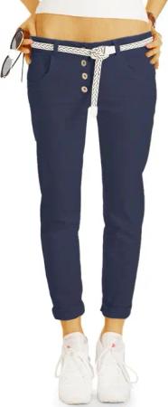 be styled Chinohose Stoffhosen mit Gürtel
