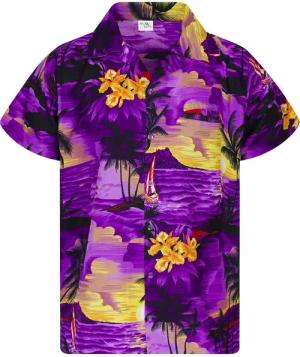 King Kameha Hawaiihemd Surf Übergrößen 7XL-12XL