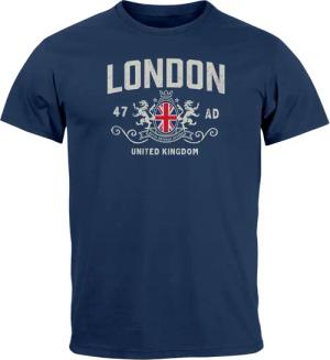 Neverless Print-Shirt Herren T-Shirt London United