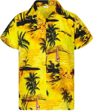 King Kameha Hawaiihemd Surf Funky Hawaii-Hemd