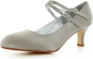 White Lady 251 bequeme Spangenpumps aus