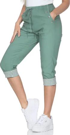 OriginalYou 7/8-Caprijeans Schlupfhose Damen 7/8 Stoffhose