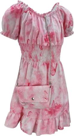 Girls Fashion Sommerkleid Mädchen Kleid Sommerkleid