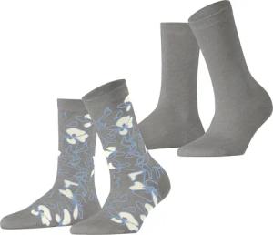 Esprit Socken Flower Sketch 2-Pack (2-Paar)