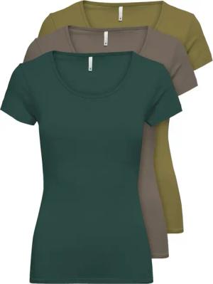 ONLY T-Shirt ONLLIVE LOVE NEW (3-tlg.,