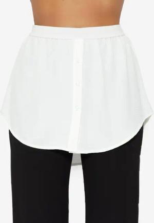 SASSYCLASSY Unterrock Blusen Unterrock Damen Saum