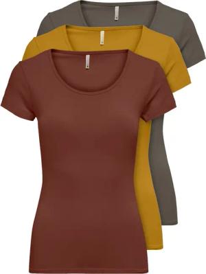 ONLY T-Shirt ONLLIVE LOVE NEW (3-tlg.,
