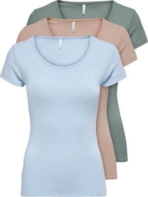ONLY T-Shirt ONLLIVE LOVE NEW (3-tlg.,